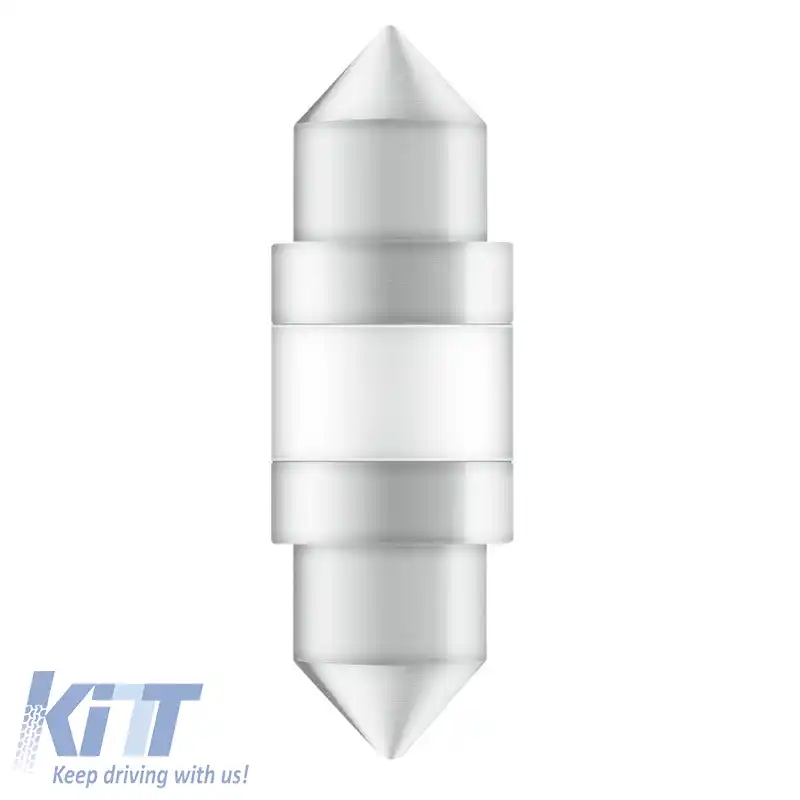 Lampa LED Festoon 29mm C5W SV8.5-8 12volți 1 watt 6000k Osram 6438DWΡ-01Β 1buc-image-6291126