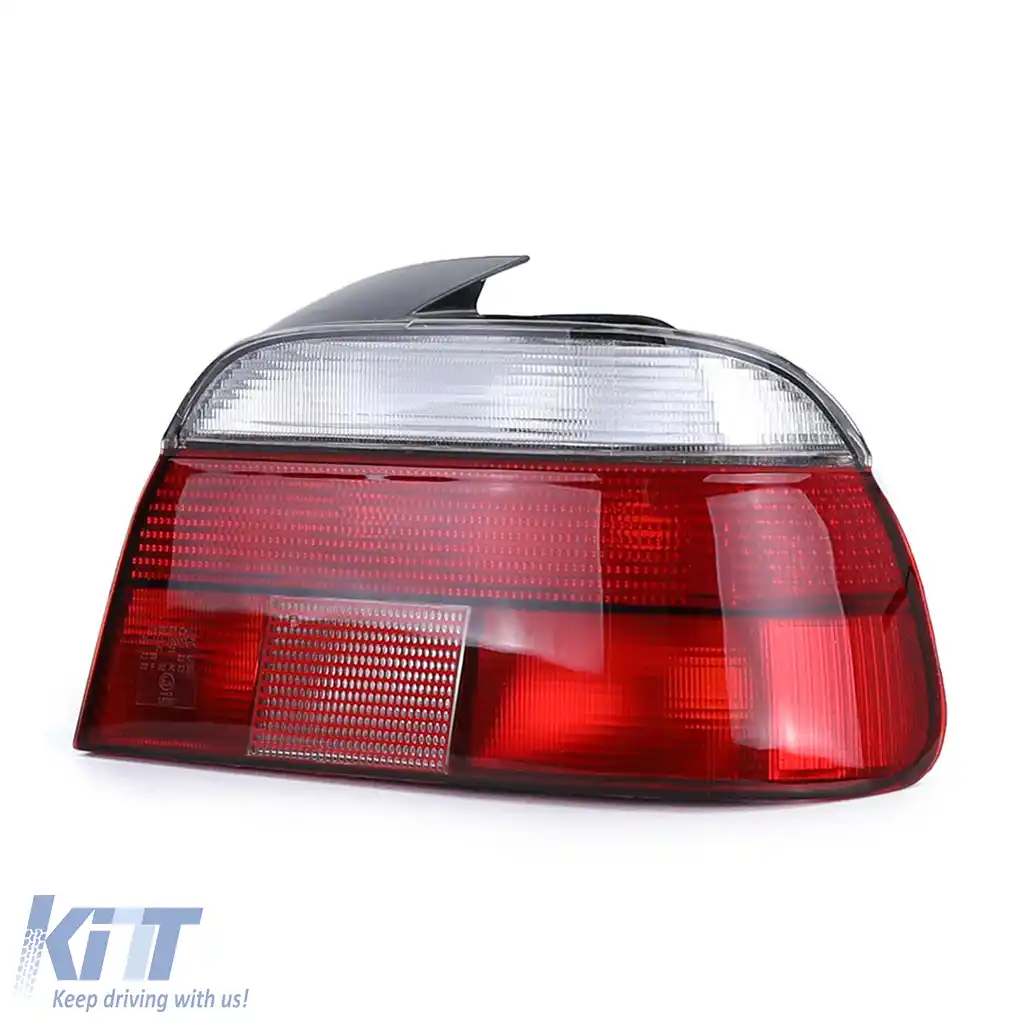 Lampa spate roșie albă dreapta potrivită pentru BMW Seria 5 E39 Sedan 1995-2000