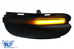 Lampi Semnalizare Dinamica Oglinzi compatibil cu VW Golf 6 (2008-2013) Touran (2010-2015) Fumuriu-image-6091268