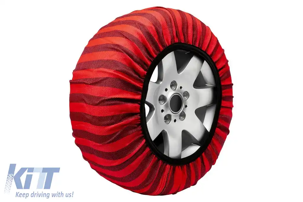 Lanțuri de zăpadă textile Isse Classic dimensiunea 62, 2 bucăți