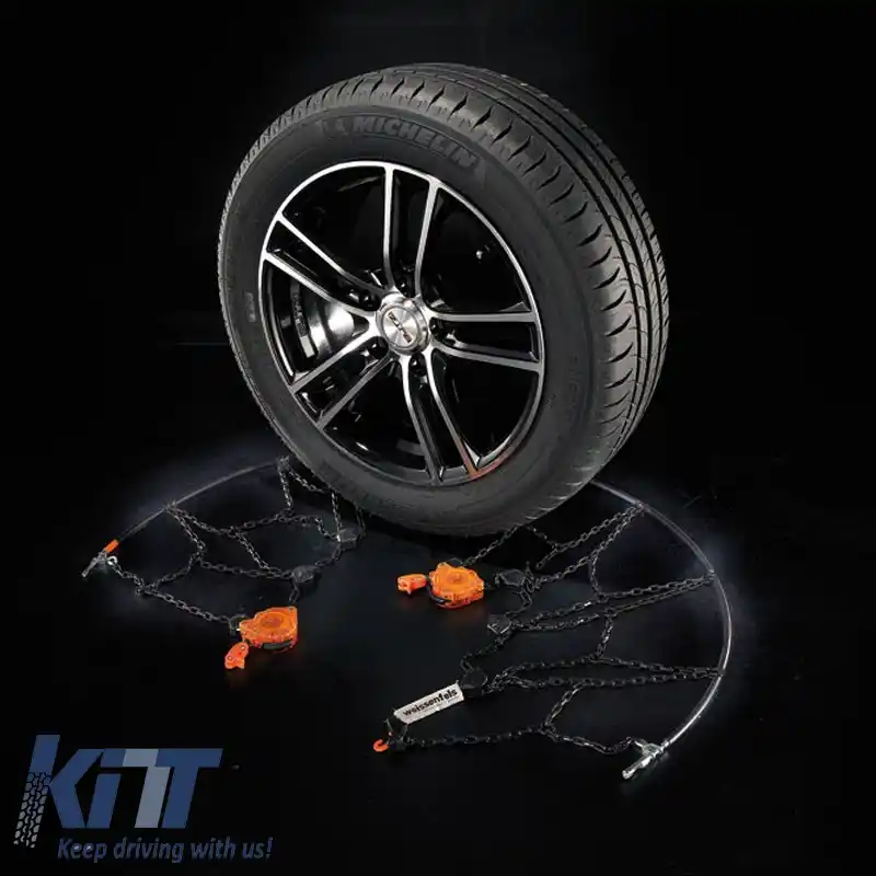 Lanțuri de zăpadă Weissenfels Clack & Go Pro-tech M44 No8 9mm 2 buc.-image-6298237