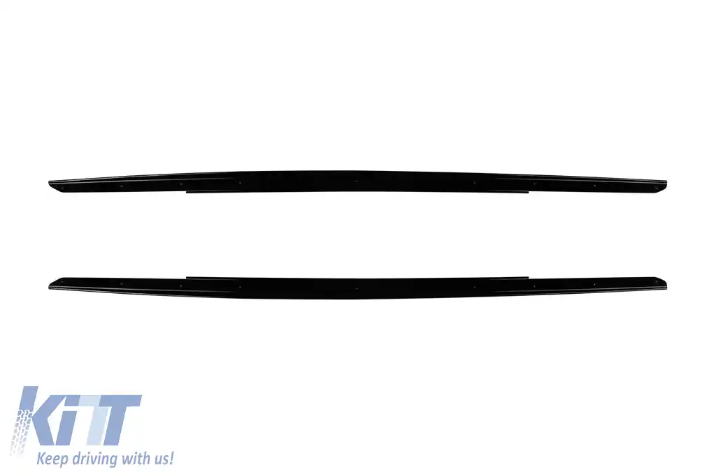 Laterală M Performance Design Design potrivită pentru BMW Seria 5 F10 sedan, F11 touring 2010-2017, lac negru