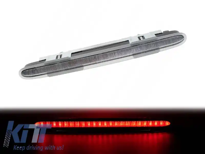LED al treilea stop E-mark potrivit pentru Mercedes SL R230 2001-2012 cu bază albă