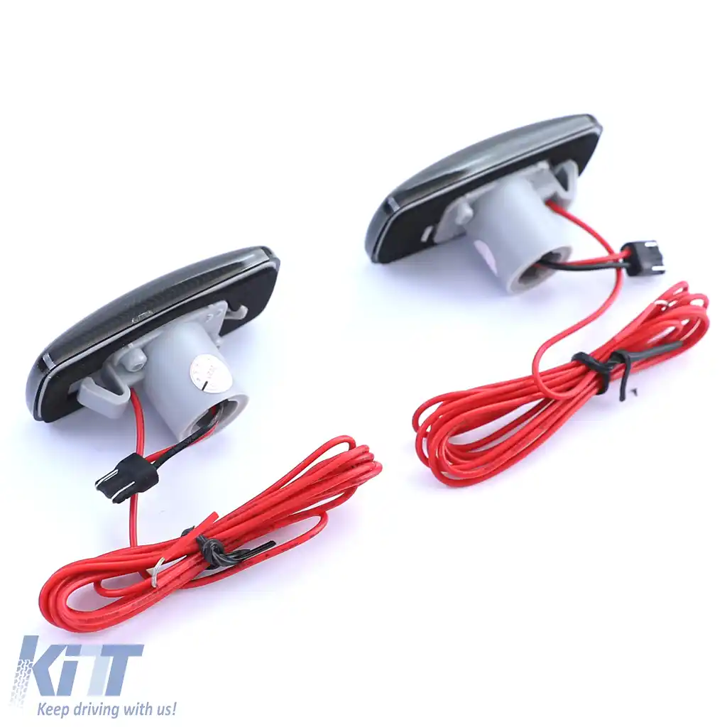 LED Lightbar Indicator lateral negru potrivit pentru Dodge Charger Avenger Caliber Nitro-image-6200749