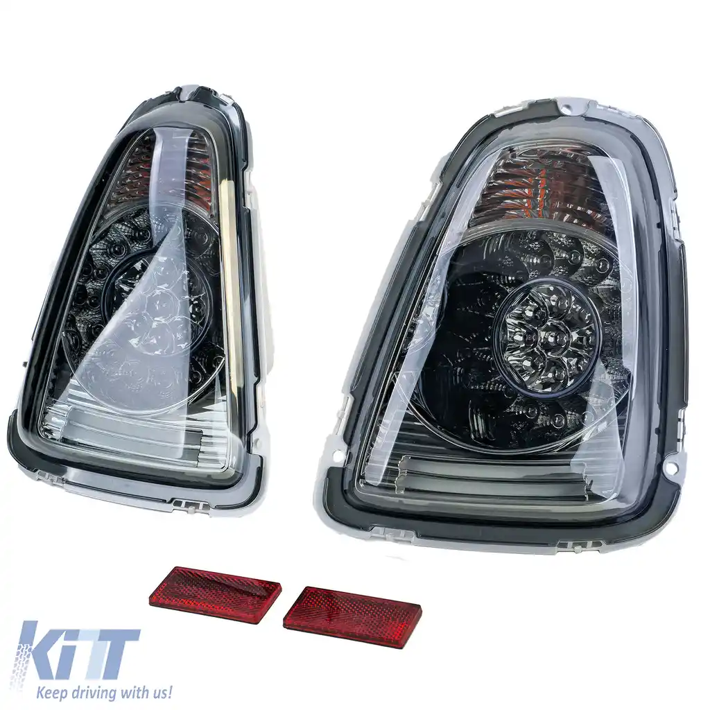 LED-uri pentru stopuri cu sticlă clară, fumurie, pentru Mini One Cooper R56 2006-2010-image-6208156