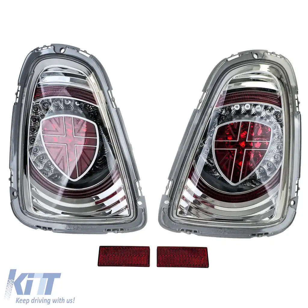 LED-uri spate Special Edition Chrome potrivite pentru Mini One Cooper R56 2010-2014-image-6208736
