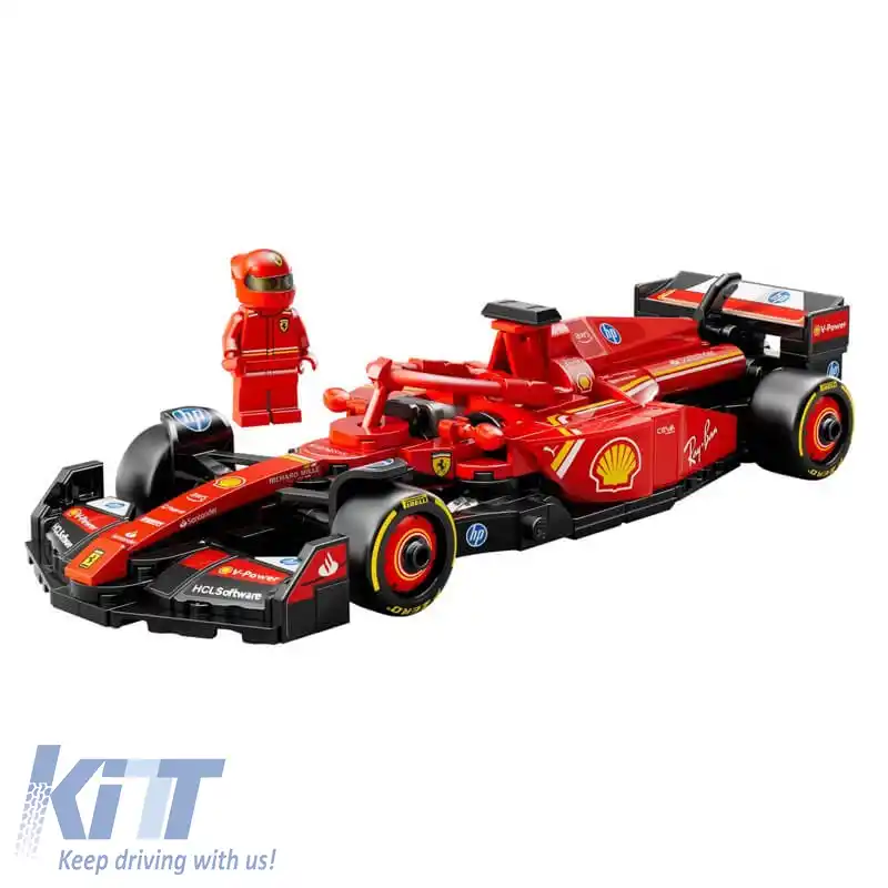 Lego Speed Champions Ferrari SF-24 F1 Mașină de Curse potrivită pentru 10+ Ani 77242-image-6329679