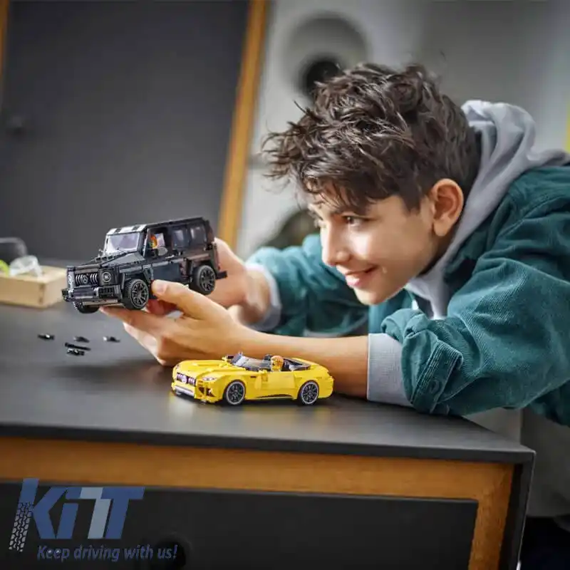 Lego Speed Champions Mercedes A Design G 63 & A Design SL 63 potrivit pentru 10+ Ani 76924-image-6318238