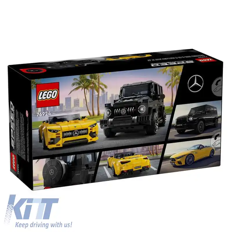 Lego Speed Champions Mercedes A Design G 63 & A Design SL 63 10+ Ani 76924-image-6319076