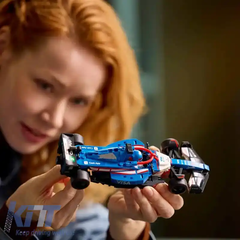 Lego Speed Champions Visa Cash App RB VCARB 01 Mașină de Curse F1 potrivită pentru 10+ Ani 77246-image-6318855