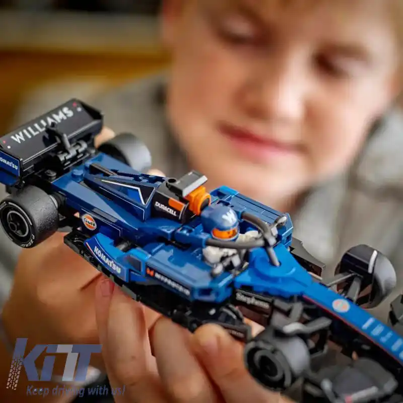 Lego Speed Champions Williams Racing FW46 F1 Mașină de Curse potrivită pentru vârste de 10+ 77249-image-6318573