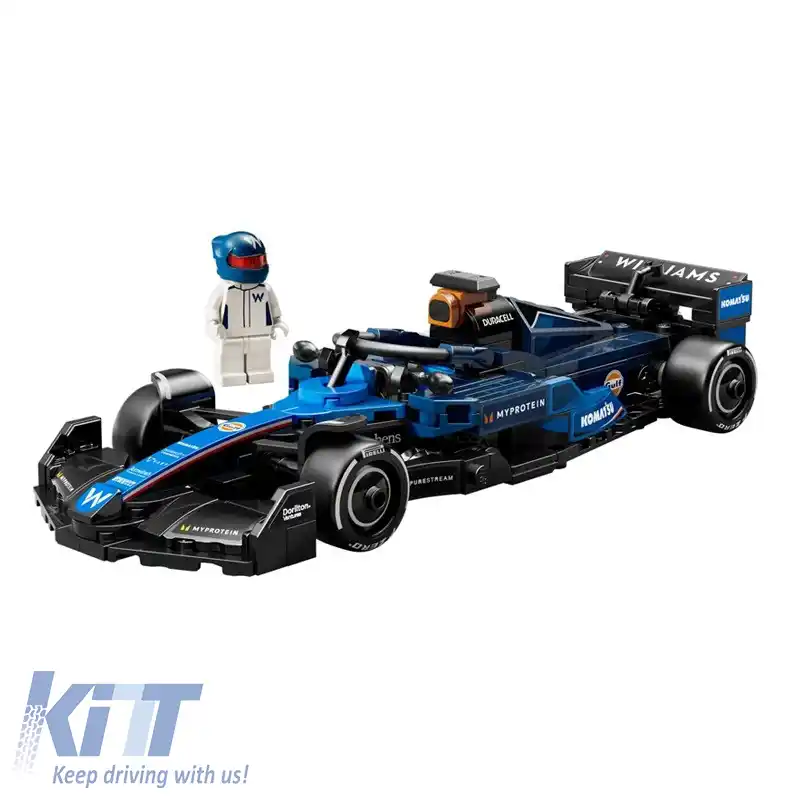 Lego Speed Champions Williams Racing FW46 F1 Mașină de Curse potrivită pentru 10+ Ani 77249-image-6319447