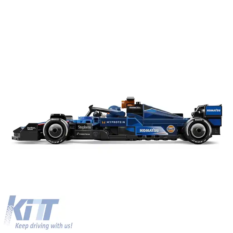 Lego Speed Champions Williams Racing FW46 F1 Mașină de Curse potrivită pentru 10+ Ani 77249-image-6319448