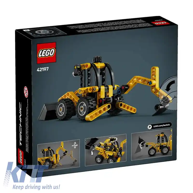 Lego Technic Excavator potrivit pentru vârste de 7 ani și peste 42197-image-6319063