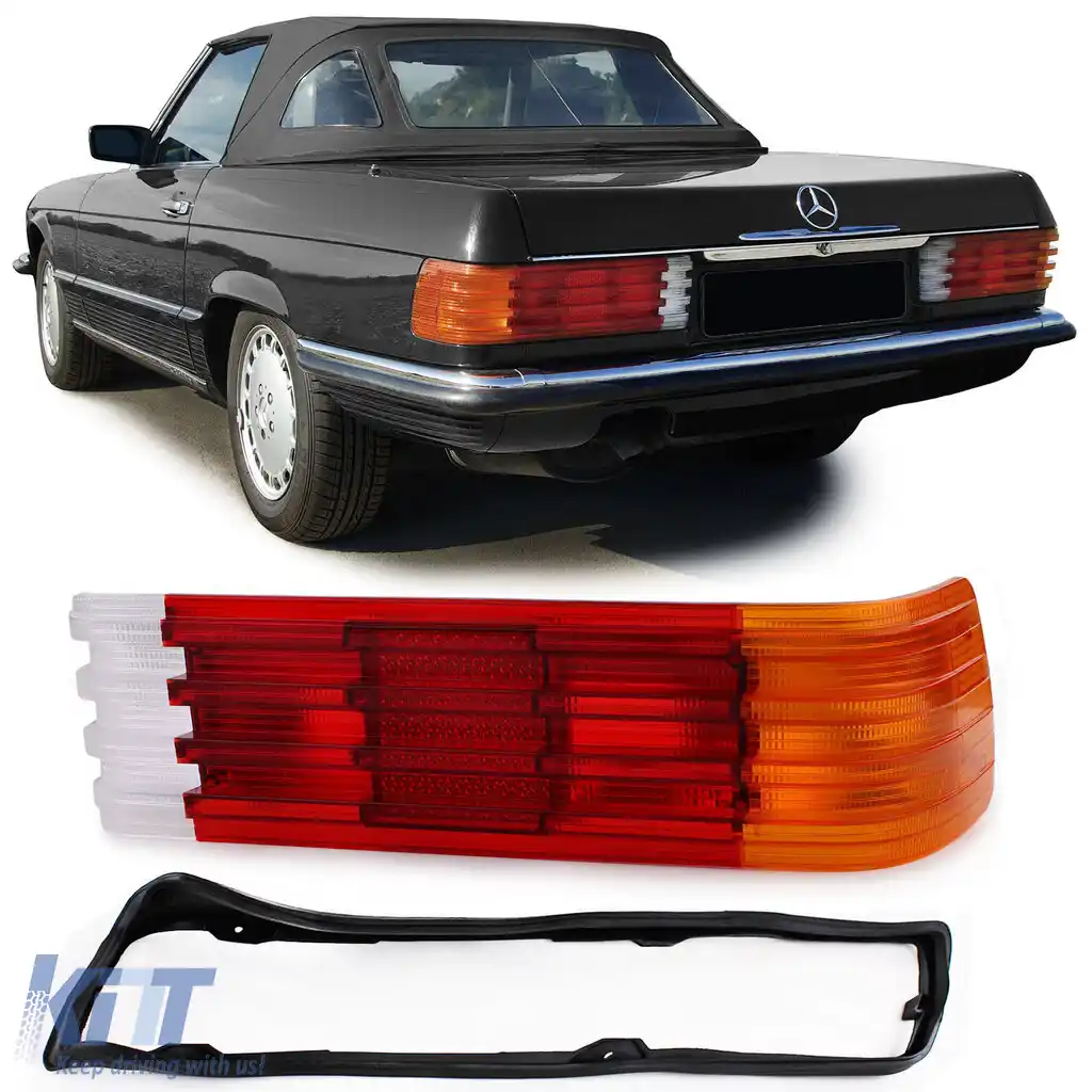 Lentilă de stop cu garnitură dreapta, potrivită pentru Mercedes SL R107 SLC C107