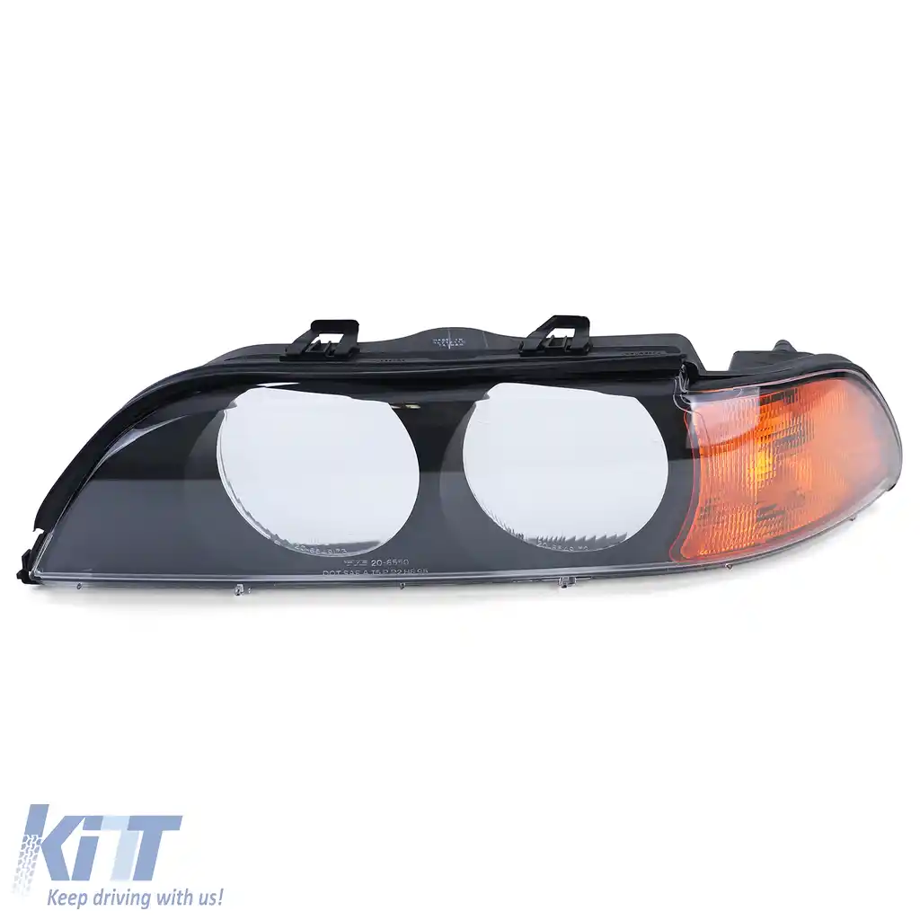 Lentilă far stânga potrivită pentru BMW E39 95-04 Sedan Touring-image-6195928