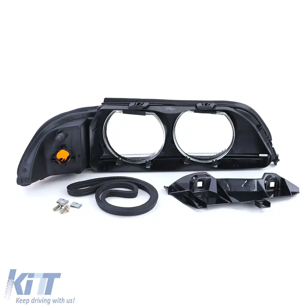 Lentilă far stânga potrivită pentru BMW E39 95-04 Sedan Touring-image-6195929