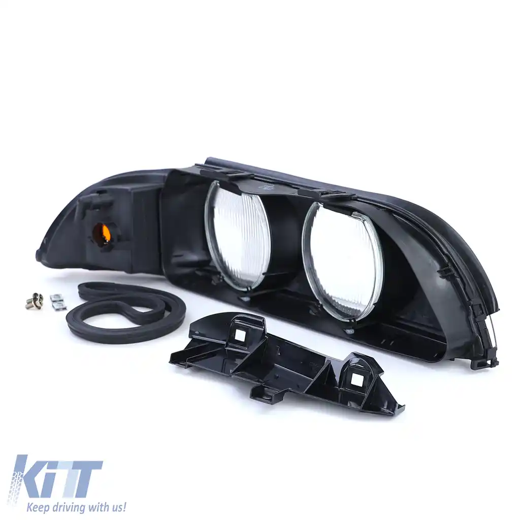 Lentilă far stânga potrivită pentru BMW E39 95-04 Sedan Touring-image-6195931