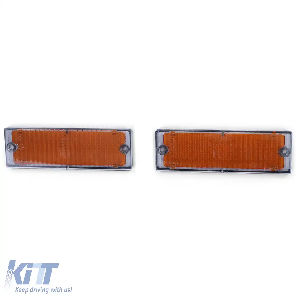 Lentilele de semnalizare fumuriu gri potrivite pentru BMW Seria 3 E30 1989-1993-image-6198473