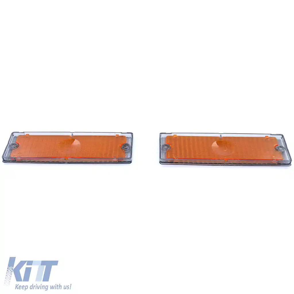 Lentilele de semnalizare fumuriu gri potrivite pentru BMW Seria 3 E30 1989-1993-image-6198478