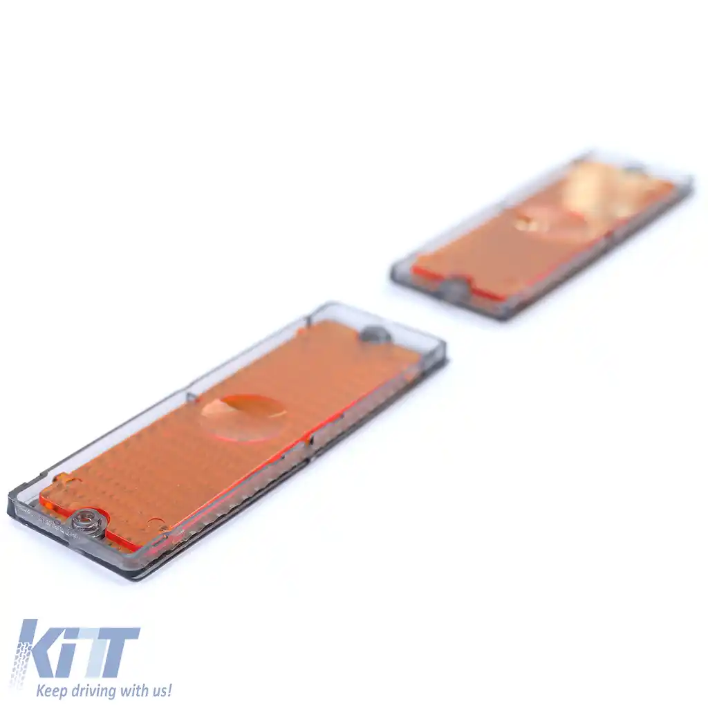 Lentilele de semnalizare fumuriu gri potrivite pentru BMW Seria 3 E30 1989-1993-image-6198479