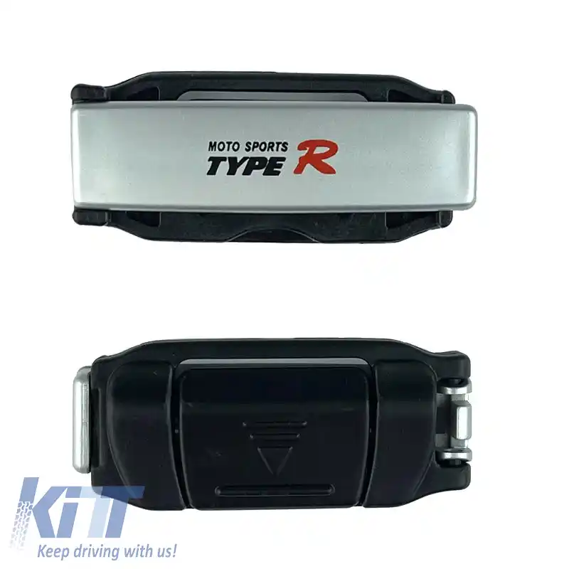 Limitator Centură de Siguranță Argintiu Tip-R TR-2538 2 Buc.-image-6302963