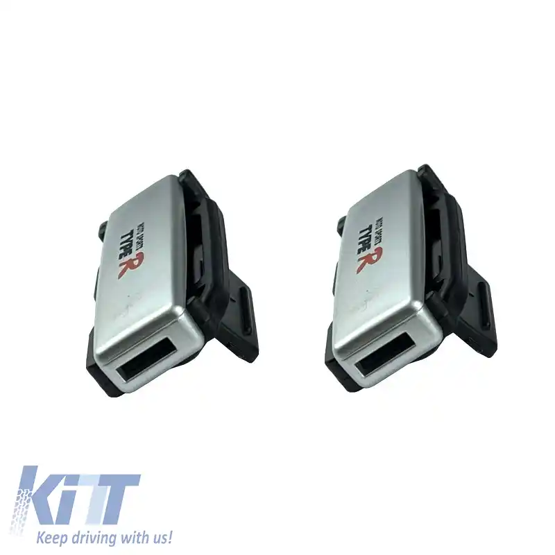 Limitator Centură de Siguranță Argintiu Tip-R TR-2538 2 Buc.-image-6302964