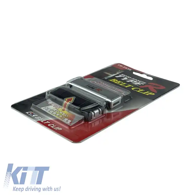Limitator Centură de Siguranță Argintiu Tip-R TR-2538 2 Buc.-image-6302967