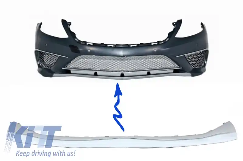 Lip Bara Fata compatibil cu Mercedes S-Class W222 (2013-2017) S65 Design