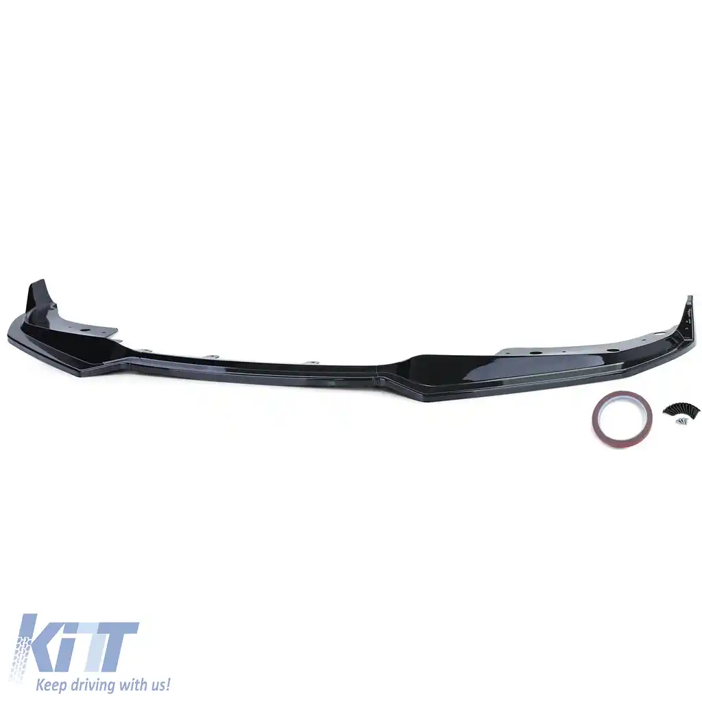 Lipă spoiler frontal Performance lucios negru, potrivită pentru BMW Seria 4 G22 G23 din 2020-image-6193591