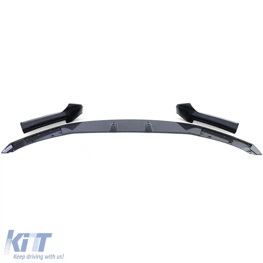 Lipsă spoiler frontal performanță aspect carbon potrivit pentru BMW Seria 2 F22 F23 13-21-image-6200092