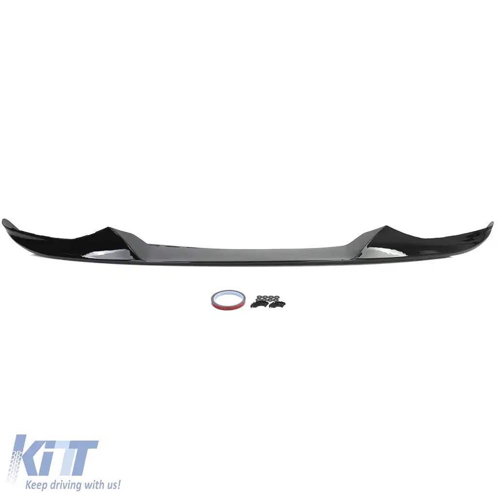 Lipsă spoiler frontal performanță lucios negru potrivit pentru BMW X5 F15 13-18-image-6205055