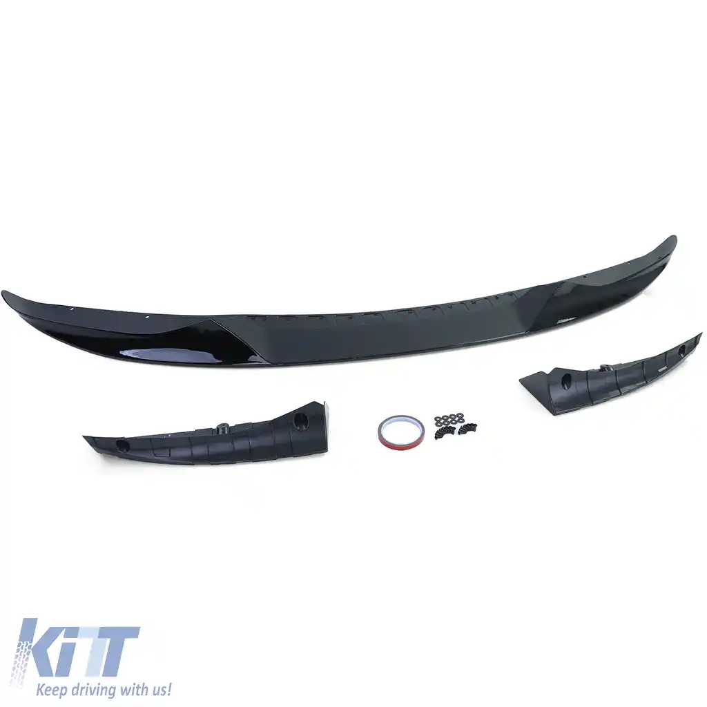 Lipsă spoiler frontal performanță lucios negru potrivit pentru BMW X5 F15 13-18-image-6205063