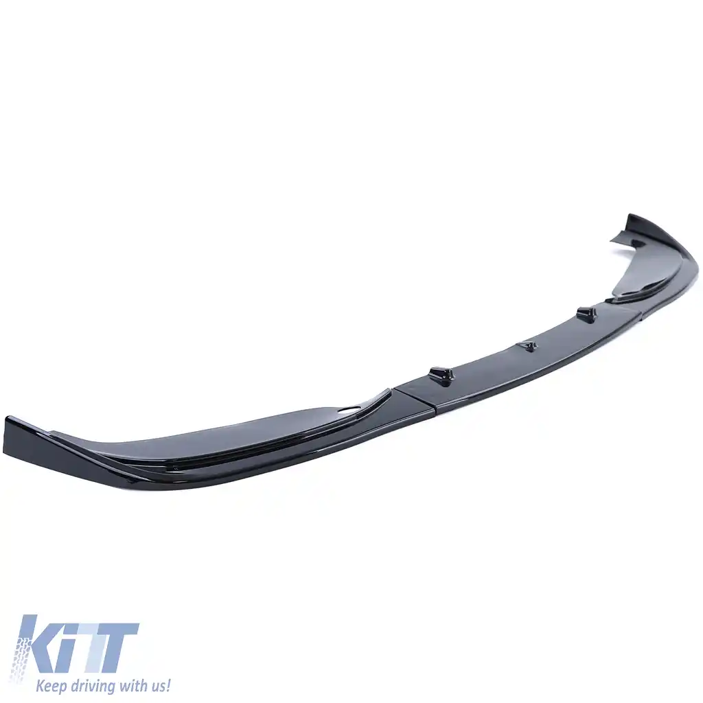 Lipsă spoiler frontal performanță negru lucios potrivit pentru BMW Seria 3 E46 coupe cabriolet-image-6202343