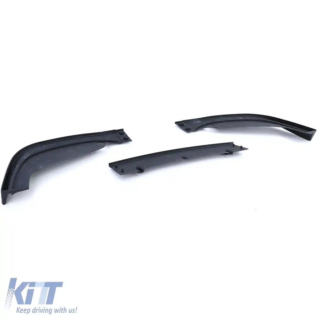 Lipsă spoiler frontal performanță negru lucios potrivit pentru BMW Seria 3 E46 coupe cabriolet-image-6202346