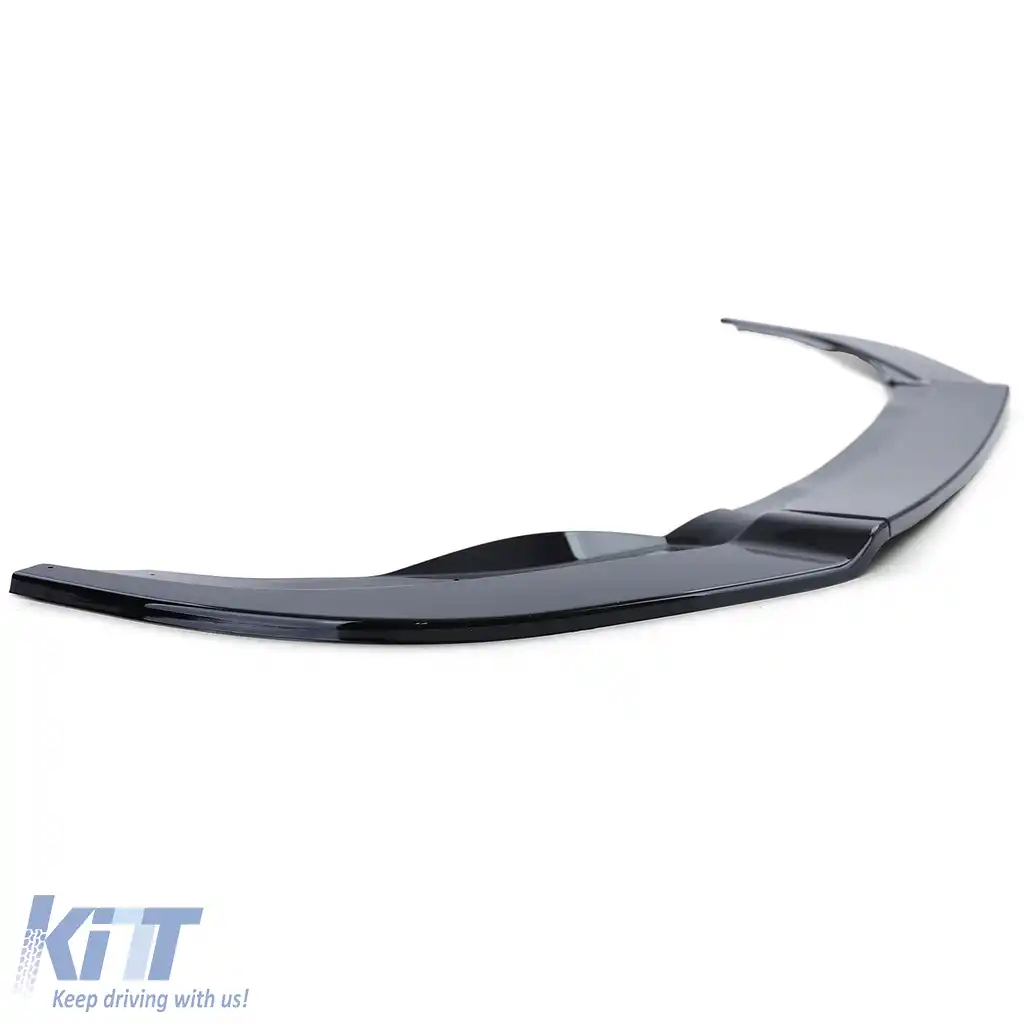 Lipsă spoiler frontal performanță negru lucios potrivit pentru Golf 6 09-12 cu bara R20-image-6206305