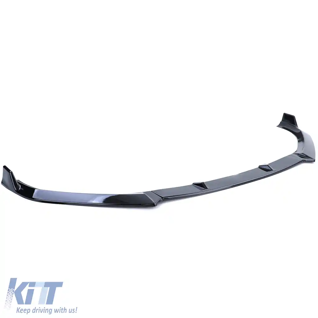 Lipsă spoiler frontal performanță negru lucios potrivit pentru Audi A5 F5 2016-2019-image-6210631