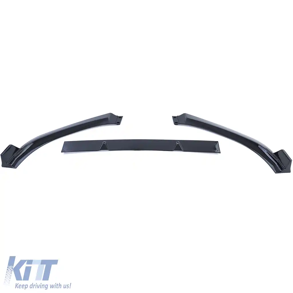 Lipsă spoiler frontal performanță negru lucios potrivit pentru Audi A5 F5 2016-2019-image-6210633