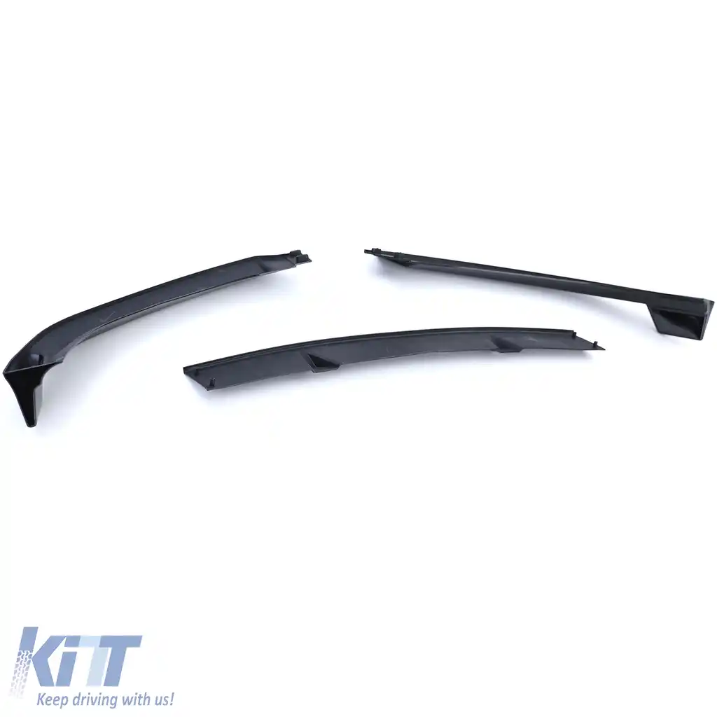 Lipsă spoiler frontal performanță negru lucios potrivit pentru Audi A5 F5 2016-2019-image-6210634