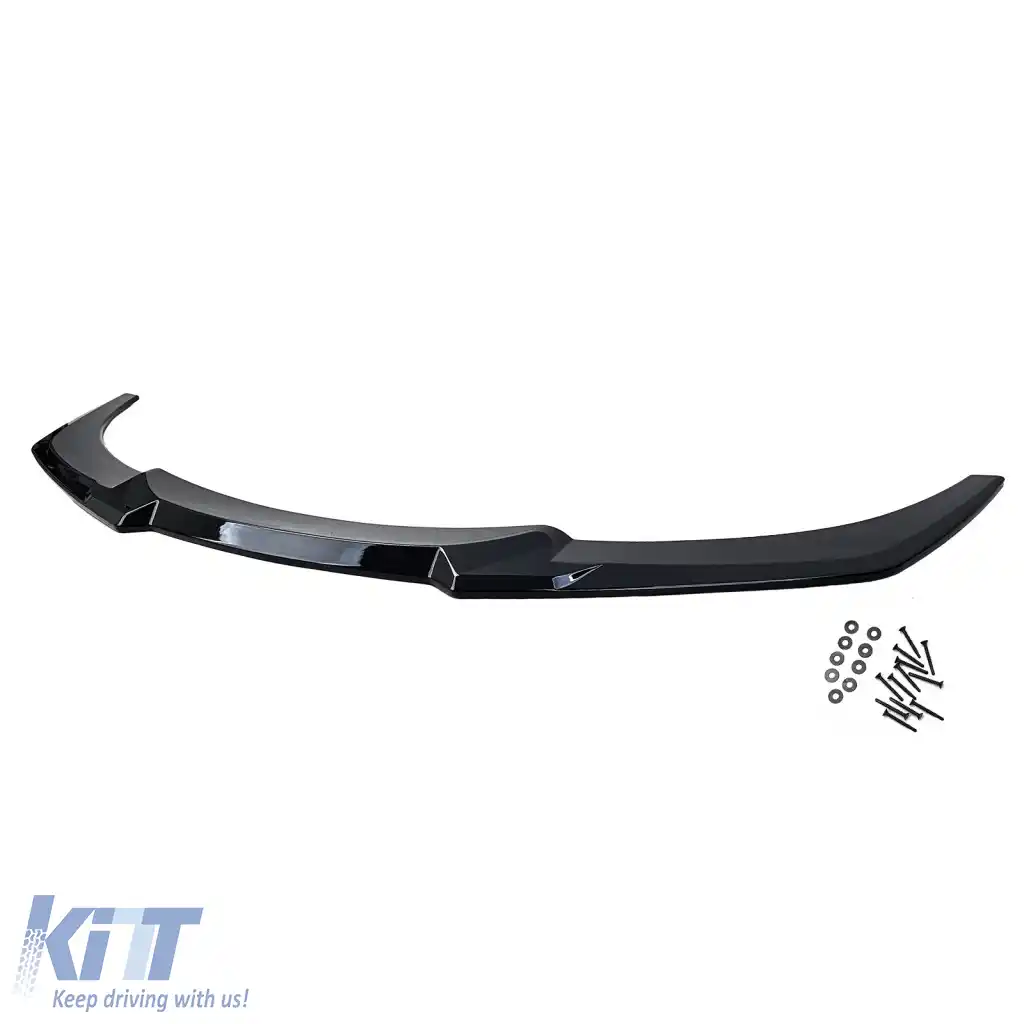 Lipsă spoiler frontal performanță negru lucios potrivit pentru BMW Seria 6 F12 F13 F06-image-6276196
