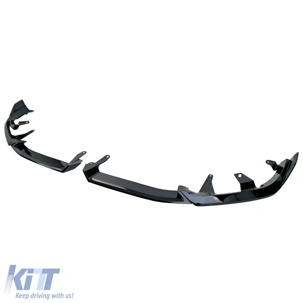 Lipsă spoiler frontal performanță negru lucios potrivit pentru BMW Seria 5 G60 G61 din 2023-image-6278411