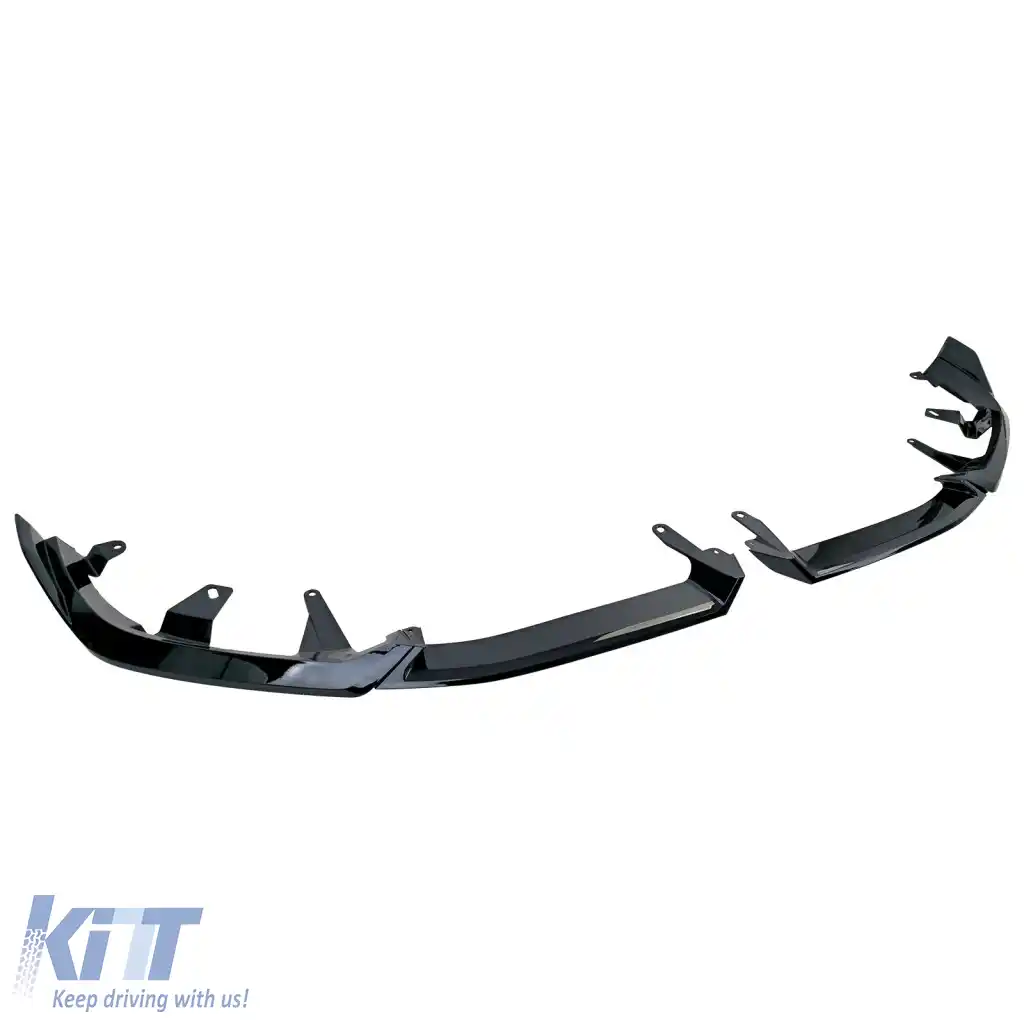 Lipsă spoiler frontal performanță negru lucios potrivit pentru BMW Seria 5 G60 G61 din 2023-image-6278413