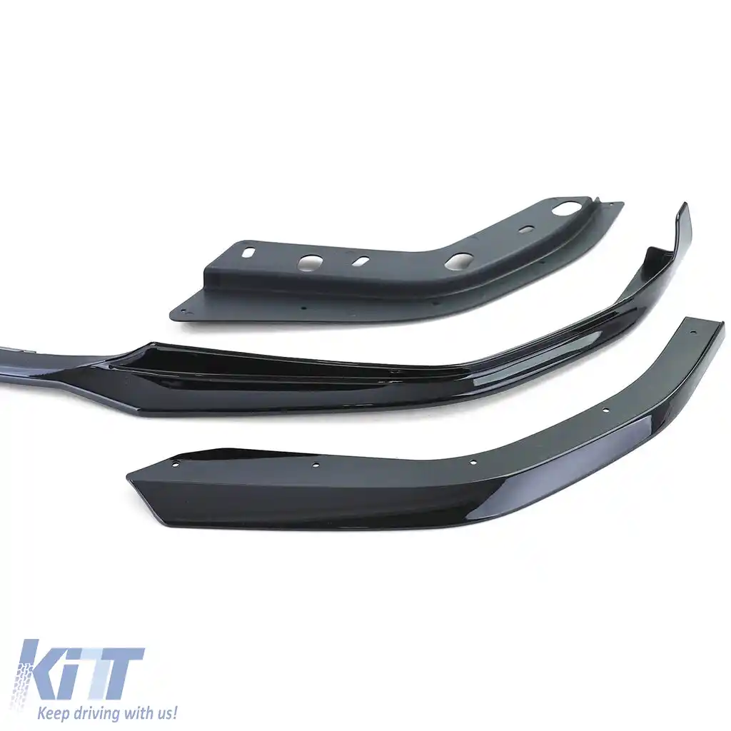 Lipsă spoiler frontal performanță negru lucios, potrivit pentru BMW Seria 3 G20 G21 2019-2022-image-6192219