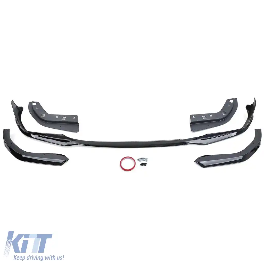Lipsă spoiler frontal performanță negru lucios, potrivit pentru BMW Seria 3 G20 G21 2019-2022-image-6192220