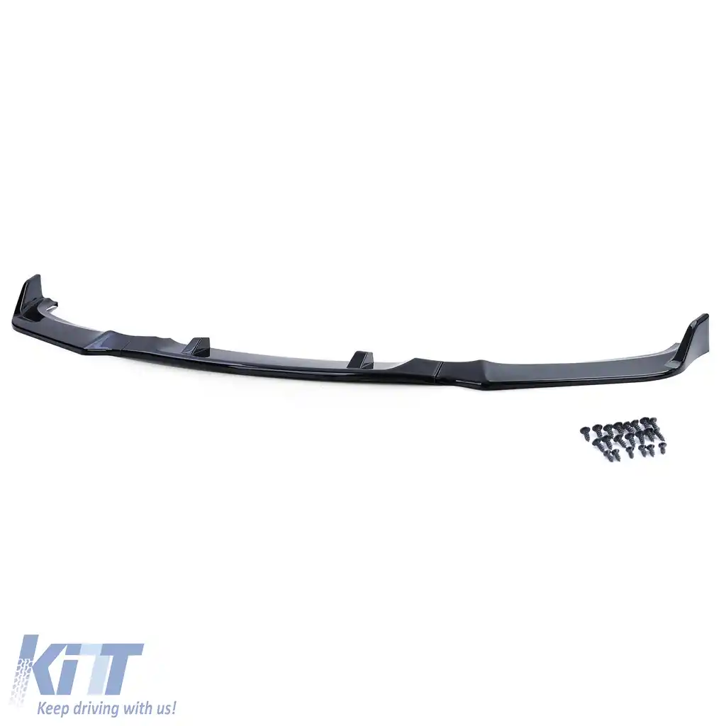Lipsă spoiler frontal performanță negru lucios, potrivit pentru BMW Seria 3 E90 E91 05-08-image-6200171