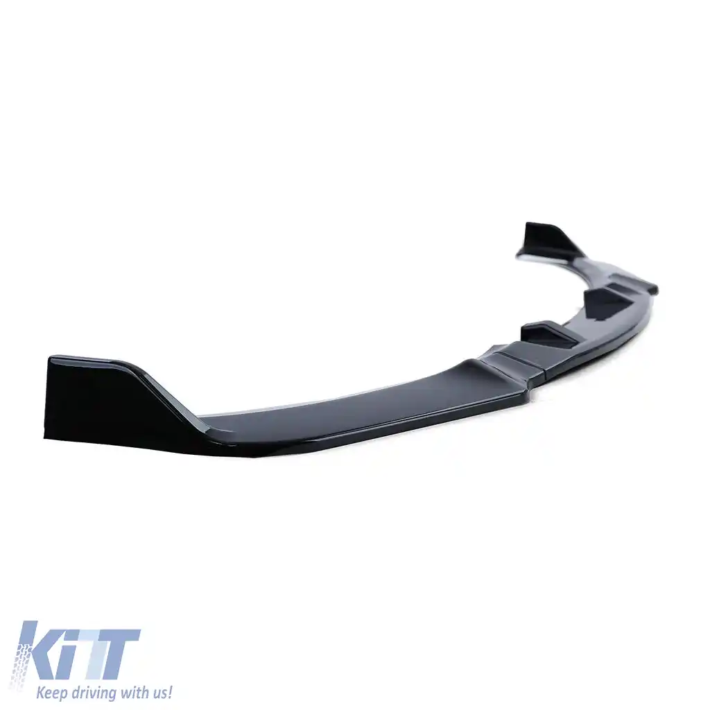 Lipsă spoiler frontal performanță negru lucios, potrivit pentru BMW Seria 3 E90 E91 05-08-image-6200172