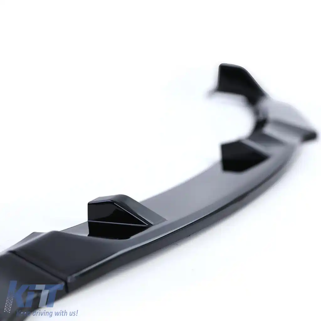 Lipsă spoiler frontal performanță negru lucios, potrivit pentru BMW Seria 3 E90 E91 05-08-image-6200175