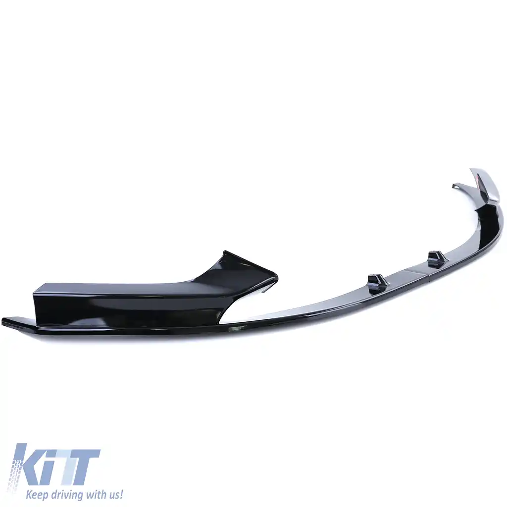 Lipsă spoiler frontal performanță negru lucios, potrivit pentru BMW Seria 2 F22 F23 12-21-image-6209996
