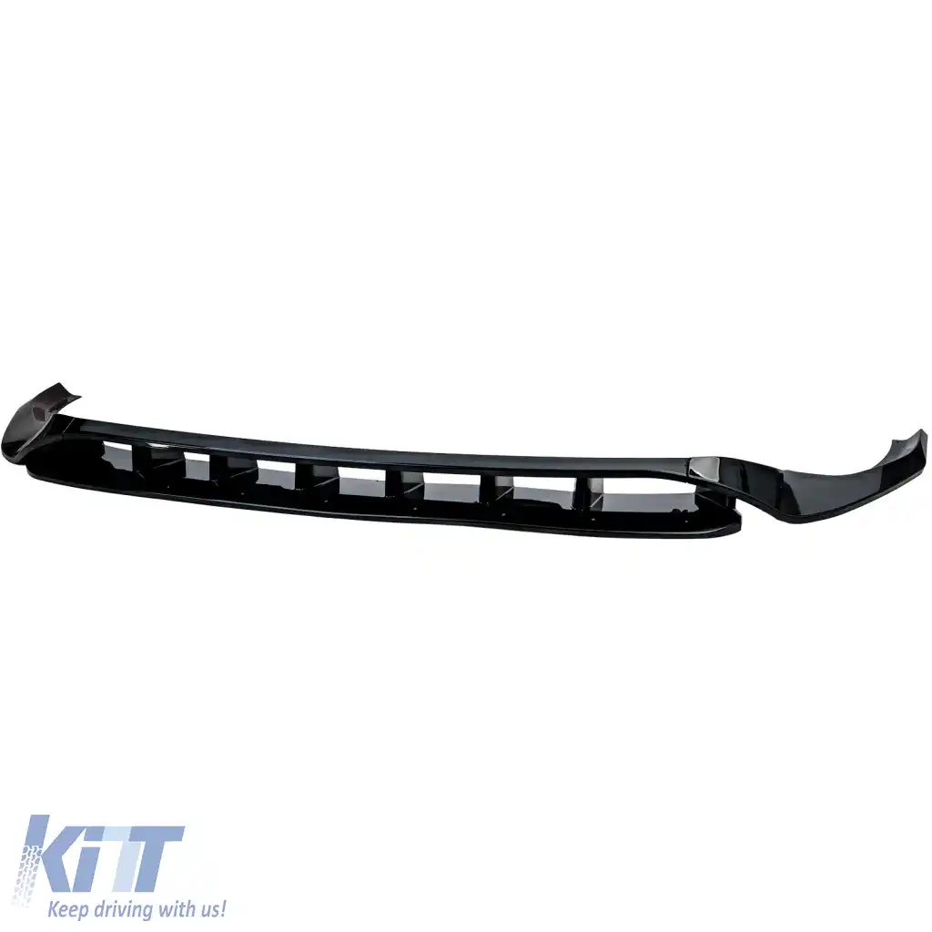 Lipsă spoiler frontal performanță negru lucios, potrivit pentru Audi Q8 cu S-Line 4M 2018-2023-image-6264203