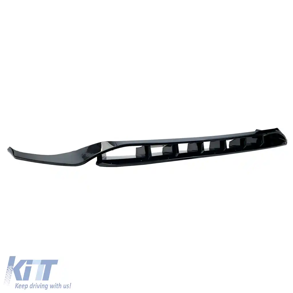 Lipsă spoiler frontal performanță negru lucios, potrivit pentru Audi Q8 cu S-Line 4M 2018-2023-image-6264205